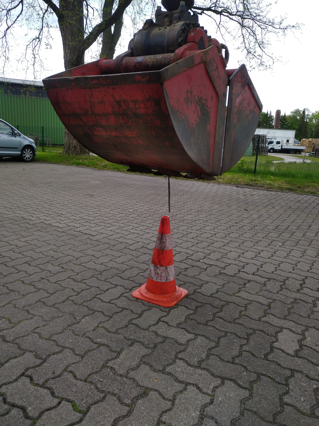 Kranbedienung in Halle