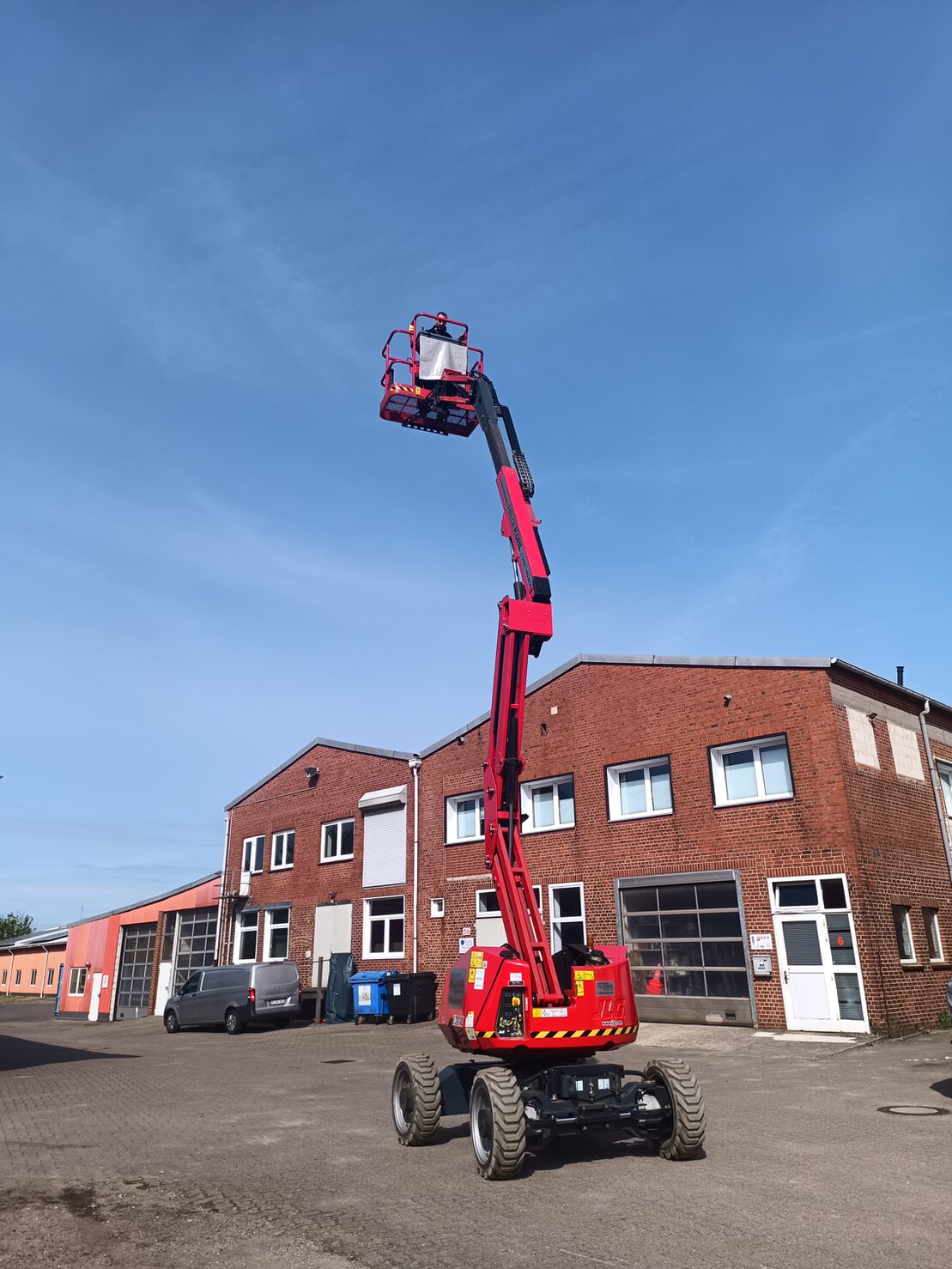 Arbeiten auf Hubarbeitsbühne